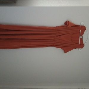 Forever 21 Maxi dress (burnt peachy color)